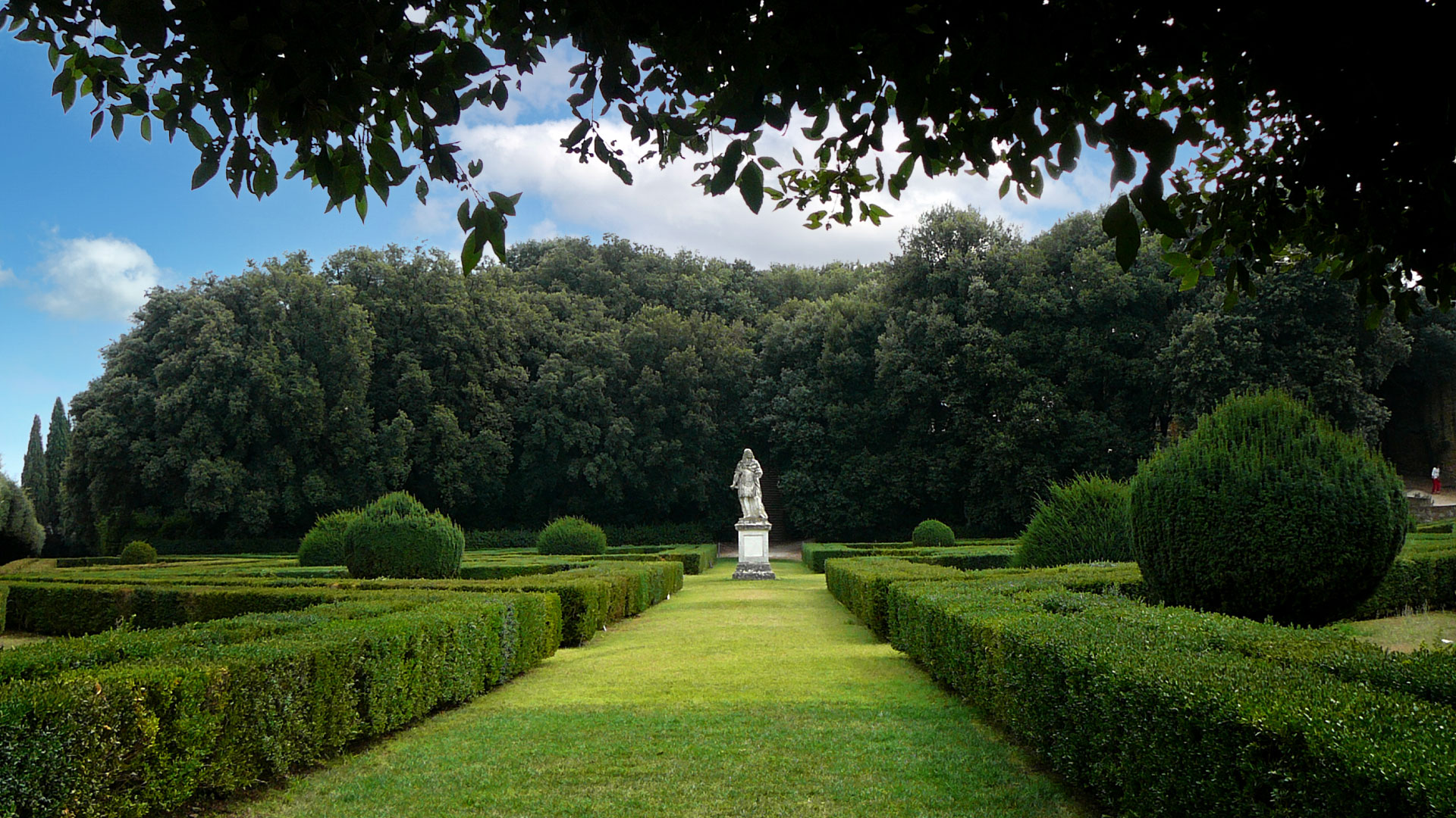 statua negli horti leonini, horti leonini